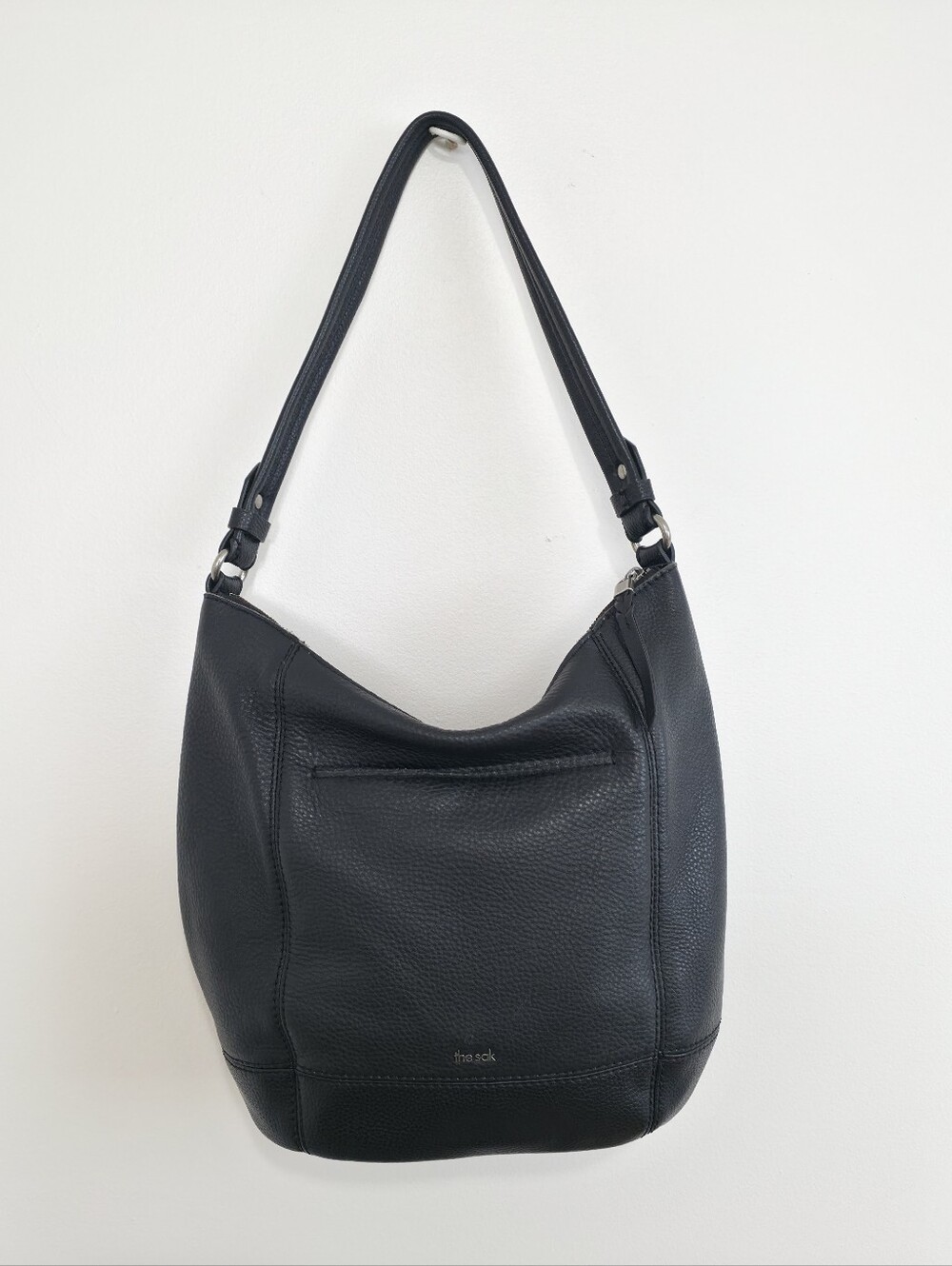 The Sak Black Leather Sequoia Shoulder Bag Classic Women’s Hobo